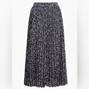 JCrew Pleated Midi Skirt